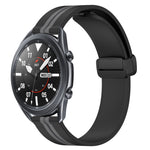 Cinturino in silicone con chiusura magnetica pieghevole da 22 mm, For Samsung Galaxy Watch3 45mm, For Samsung Galaxy Watch 46mm