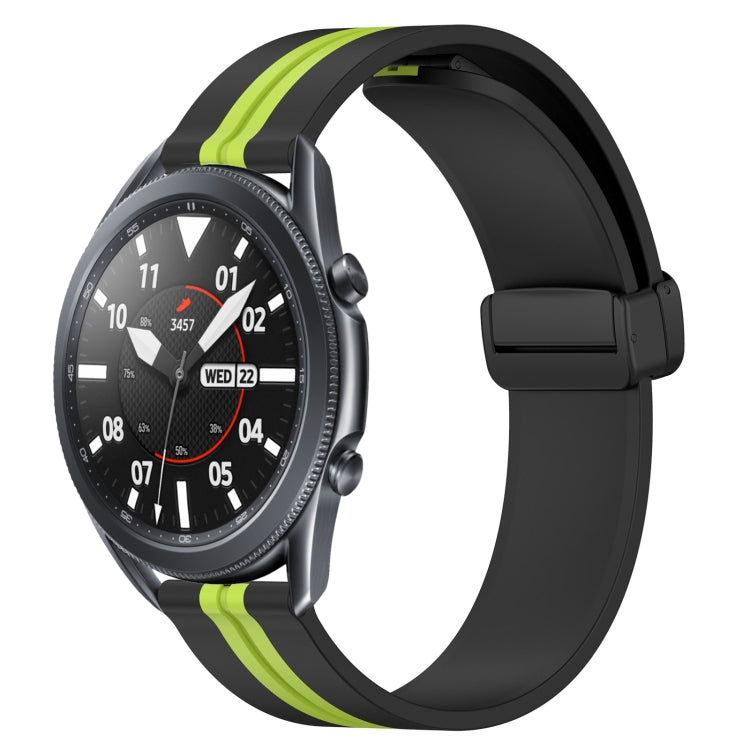Cinturino in silicone con chiusura magnetica pieghevole da 22 mm, For Samsung Galaxy Watch3 45mm, For Samsung Galaxy Watch 46mm