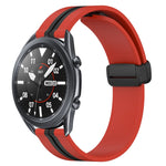 Cinturino in silicone con chiusura magnetica pieghevole da 22 mm, For Samsung Galaxy Watch3 45mm, For Samsung Galaxy Watch 46mm