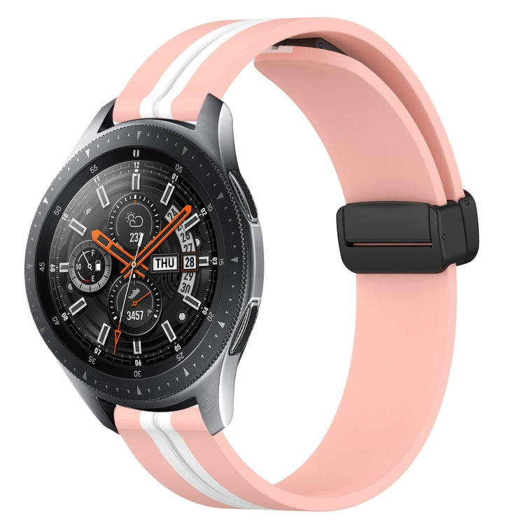Cinturino in silicone con chiusura magnetica pieghevole da 22 mm, For Samsung Galaxy Watch3 45mm, For Samsung Galaxy Watch 46mm