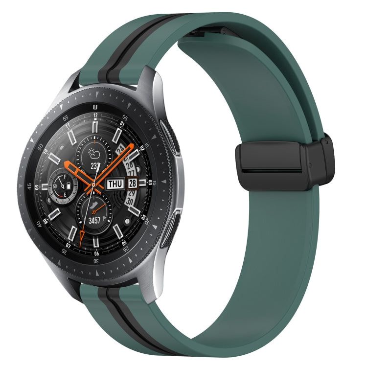 Cinturino in silicone con chiusura magnetica pieghevole da 22 mm, For Samsung Galaxy Watch3 45mm, For Samsung Galaxy Watch 46mm