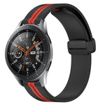 Cinturino in silicone con chiusura magnetica pieghevole da 22 mm, For Samsung Galaxy Watch3 45mm, For Samsung Galaxy Watch 46mm