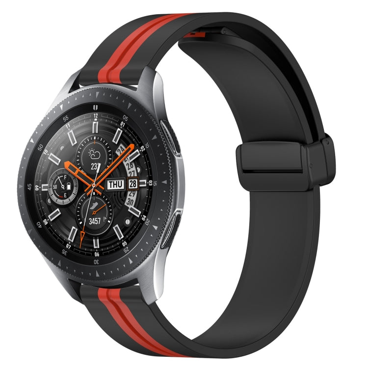 Cinturino in silicone con chiusura magnetica pieghevole da 22 mm, For Samsung Galaxy Watch3 45mm, For Samsung Galaxy Watch 46mm