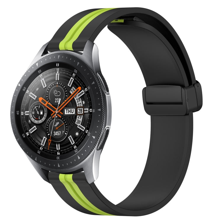 Cinturino in silicone con chiusura magnetica pieghevole da 22 mm, For Samsung Galaxy Watch3 45mm, For Samsung Galaxy Watch 46mm
