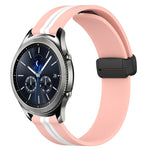 Cinturino in silicone con chiusura magnetica pieghevole da 22 mm, For Samsung Gear S3 Classic, For Samsung Gear S3 Frontier