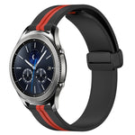 Cinturino in silicone con chiusura magnetica pieghevole da 22 mm, For Samsung Gear S3 Classic, For Samsung Gear S3 Frontier