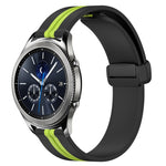 Cinturino in silicone con chiusura magnetica pieghevole da 22 mm, For Samsung Gear S3 Classic, For Samsung Gear S3 Frontier