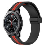Cinturino in silicone con chiusura magnetica pieghevole da 22 mm, For Samsung Gear S3 Classic, For Samsung Gear S3 Frontier