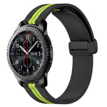 Cinturino in silicone con chiusura magnetica pieghevole da 22 mm, For Samsung Gear S3 Classic, For Samsung Gear S3 Frontier
