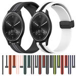 Cinturino in silicone con chiusura magnetica pieghevole da 20 mm, For Garmin Vivomove Sport, For Garmin Venu 2 Plus