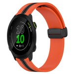 Cinturino in silicone con chiusura magnetica pieghevole da 20 mm, For Garmin Approach S40, For Garmin Forerunner 158