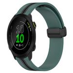 Cinturino in silicone con chiusura magnetica pieghevole da 20 mm, For Garmin Approach S40, For Garmin Forerunner 158