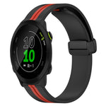 Cinturino in silicone con chiusura magnetica pieghevole da 20 mm, For Garmin Approach S40, For Garmin Forerunner 158