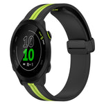 Cinturino in silicone con chiusura magnetica pieghevole da 20 mm, For Garmin Approach S40, For Garmin Forerunner 158