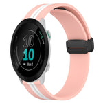 Cinturino in silicone con chiusura magnetica pieghevole da 20 mm, For Garmin Forerunner 55, For Garmin Venu