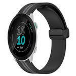 Cinturino in silicone con chiusura magnetica pieghevole da 20 mm, For Garmin Forerunner 55, For Garmin Venu