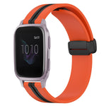 Cinturino in silicone con chiusura magnetica pieghevole da 20 mm, For Garmin Venu SQ, For Garminmove Luxe
