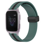 Cinturino in silicone con chiusura magnetica pieghevole da 20 mm, For Garmin Venu SQ, For Garminmove Luxe