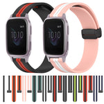 Cinturino in silicone con chiusura magnetica pieghevole da 20 mm, For Garmin Venu SQ, For Garminmove Luxe