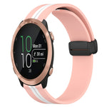 Cinturino in silicone con chiusura magnetica pieghevole da 20 mm, For Garmin Garminmove Style, For Garmin Forerunner 645 Music