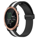 Cinturino in silicone con chiusura magnetica pieghevole da 20 mm, For Garmin Garminmove Style, For Garmin Forerunner 645 Music