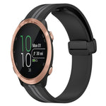 Cinturino in silicone con chiusura magnetica pieghevole da 20 mm, For Garmin Garminmove Style, For Garmin Forerunner 645 Music