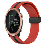 Cinturino in silicone con chiusura magnetica pieghevole da 20 mm, For Garmin Garminmove Style, For Garmin Forerunner 645 Music