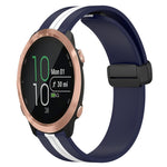 Cinturino in silicone con chiusura magnetica pieghevole da 20 mm, For Garmin Garminmove Style, For Garmin Forerunner 645 Music