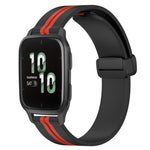 Cinturino in silicone con chiusura magnetica pieghevole da 20 mm, For Garmin Forerunner Sq2, For Garmin Forerunner Sq2 Music