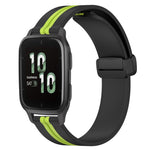 Cinturino in silicone con chiusura magnetica pieghevole da 20 mm, For Garmin Forerunner Sq2, For Garmin Forerunner Sq2 Music