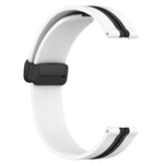 Cinturino in silicone con chiusura magnetica pieghevole da 20 mm, For Samsung Galaxy Watch 42mm