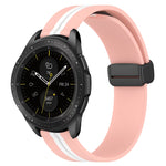 Cinturino in silicone con chiusura magnetica pieghevole da 20 mm, For Samsung Galaxy Watch 42mm