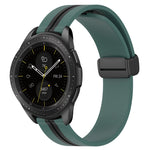 Cinturino in silicone con chiusura magnetica pieghevole da 20 mm, For Samsung Galaxy Watch 42mm