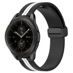 Cinturino in silicone con chiusura magnetica pieghevole da 20 mm, For Samsung Galaxy Watch 42mm