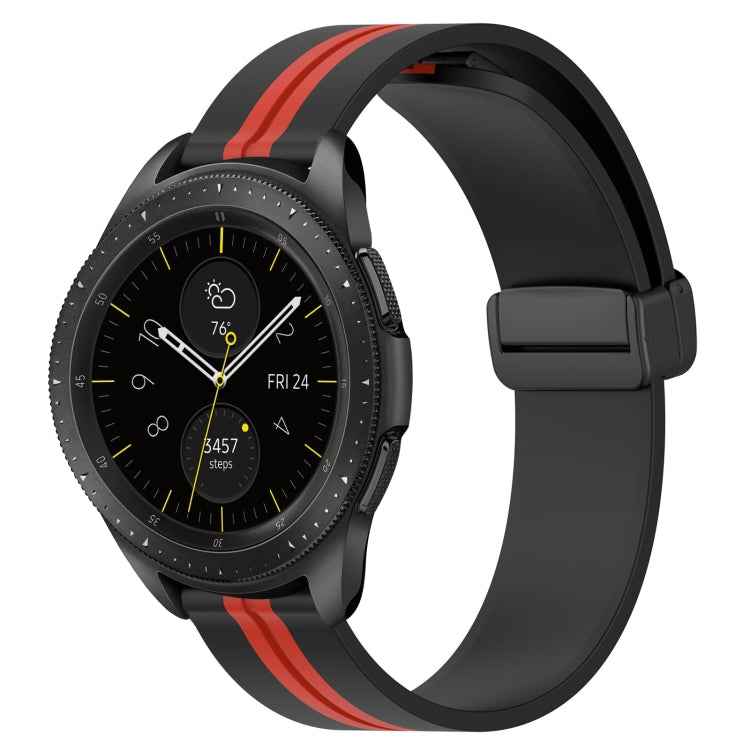 Cinturino in silicone con chiusura magnetica pieghevole da 20 mm, For Samsung Galaxy Watch 42mm