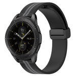 Cinturino in silicone con chiusura magnetica pieghevole da 20 mm, For Samsung Galaxy Watch 42mm