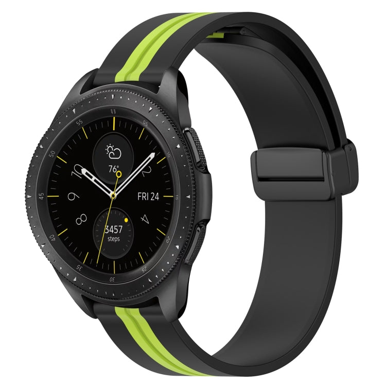 Cinturino in silicone con chiusura magnetica pieghevole da 20 mm, For Samsung Galaxy Watch 42mm