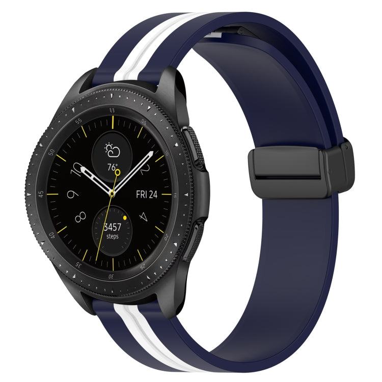 Cinturino in silicone con chiusura magnetica pieghevole da 20 mm, For Samsung Galaxy Watch 42mm