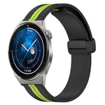 Cinturino in silicone con chiusura magnetica pieghevole da 20 mm, For Huawei Watch GT3 Pro 43mm, For Huawei Watch GT3 42mm