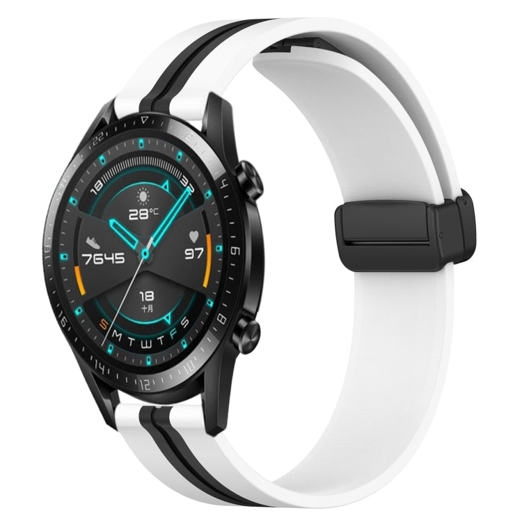 Cinturino in silicone con chiusura magnetica pieghevole da 20 mm, For Huawei Watch GT2 42mm, For Huawei Watch 2