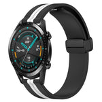 Cinturino in silicone con chiusura magnetica pieghevole da 20 mm, For Huawei Watch GT2 42mm, For Huawei Watch 2