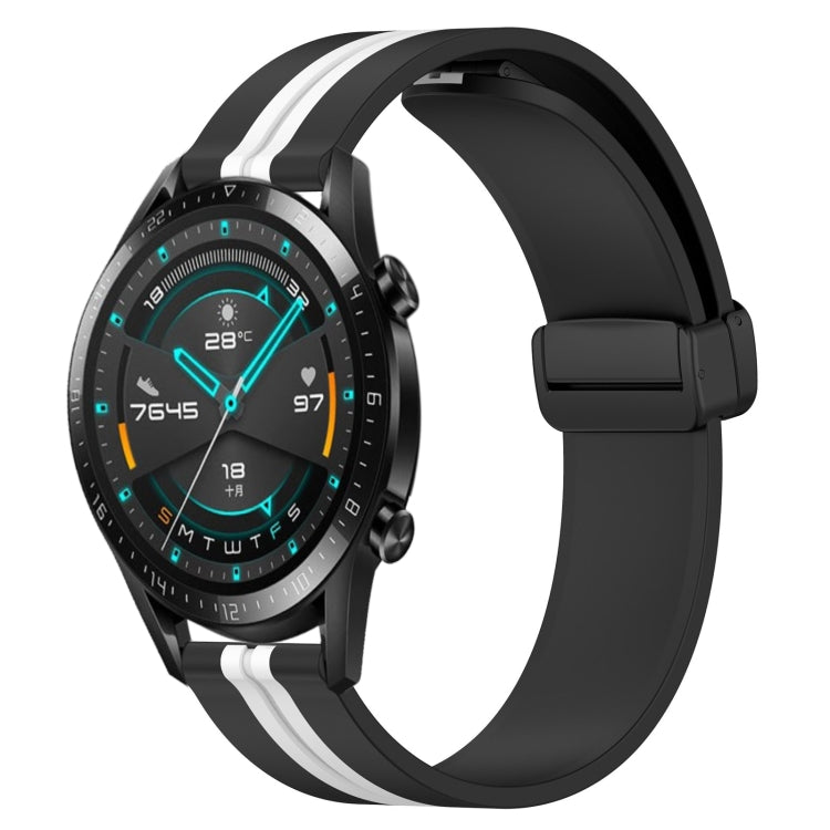 Cinturino in silicone con chiusura magnetica pieghevole da 20 mm, For Huawei Watch GT2 42mm, For Huawei Watch 2