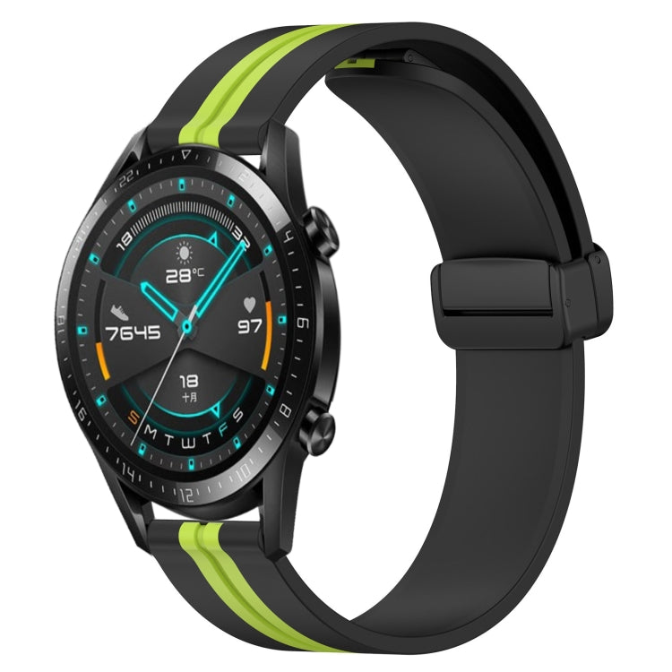 Cinturino in silicone con chiusura magnetica pieghevole da 20 mm, For Huawei Watch GT2 42mm, For Huawei Watch 2