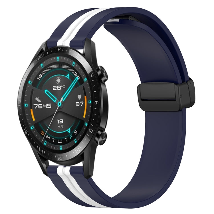 Cinturino in silicone con chiusura magnetica pieghevole da 20 mm, For Huawei Watch GT2 42mm, For Huawei Watch 2