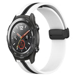 Cinturino in silicone con chiusura magnetica pieghevole da 20 mm, For Huawei Watch GT2 42mm, For Huawei Watch 2