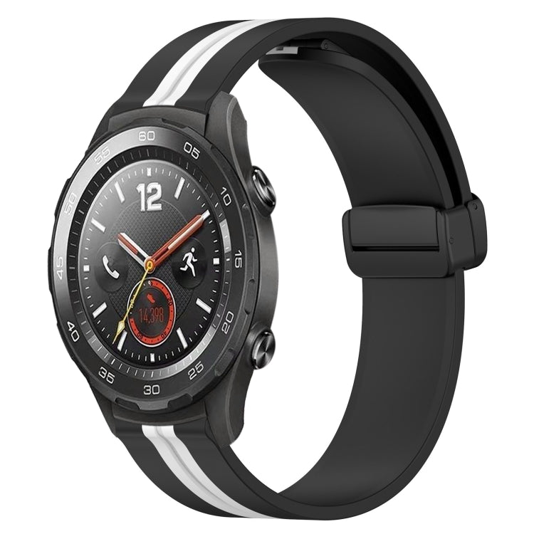 Cinturino in silicone con chiusura magnetica pieghevole da 20 mm, For Huawei Watch GT2 42mm, For Huawei Watch 2