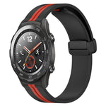 Cinturino in silicone con chiusura magnetica pieghevole da 20 mm, For Huawei Watch GT2 42mm, For Huawei Watch 2