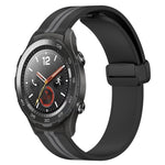 Cinturino in silicone con chiusura magnetica pieghevole da 20 mm, For Huawei Watch GT2 42mm, For Huawei Watch 2