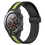 Cinturino in silicone con chiusura magnetica pieghevole da 20 mm, For Huawei Watch GT2 42mm, For Huawei Watch 2