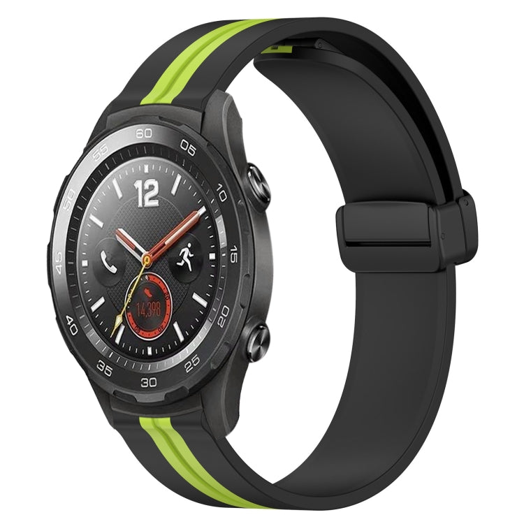 Cinturino in silicone con chiusura magnetica pieghevole da 20 mm, For Huawei Watch GT2 42mm, For Huawei Watch 2